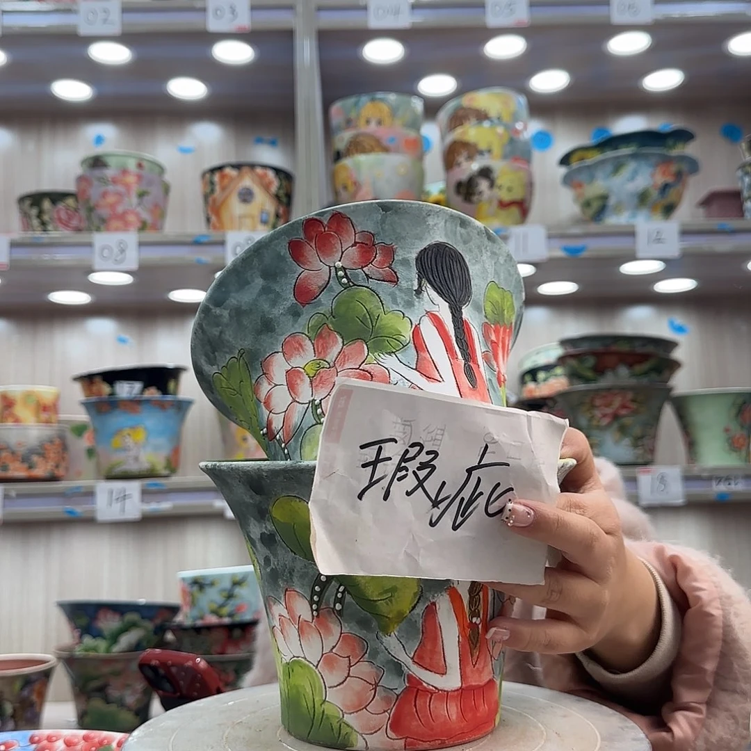 紫砂花盆瑕疵瑕疵231