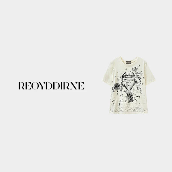 兔兔TUTU-【Reoyddirne】浪漫热气球时尚T恤90877