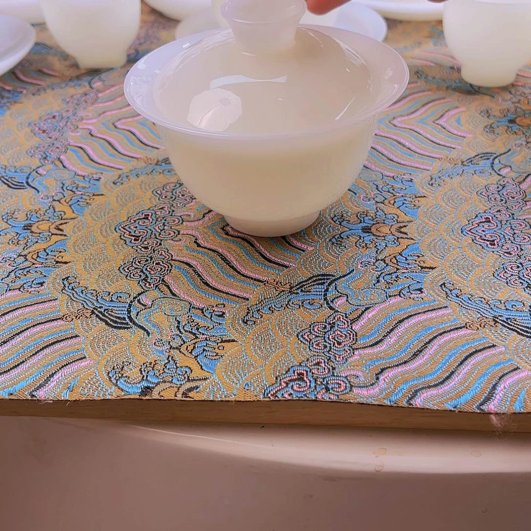 盖碗瓷花*若高档皙白玉瓷二才盖碗150cc