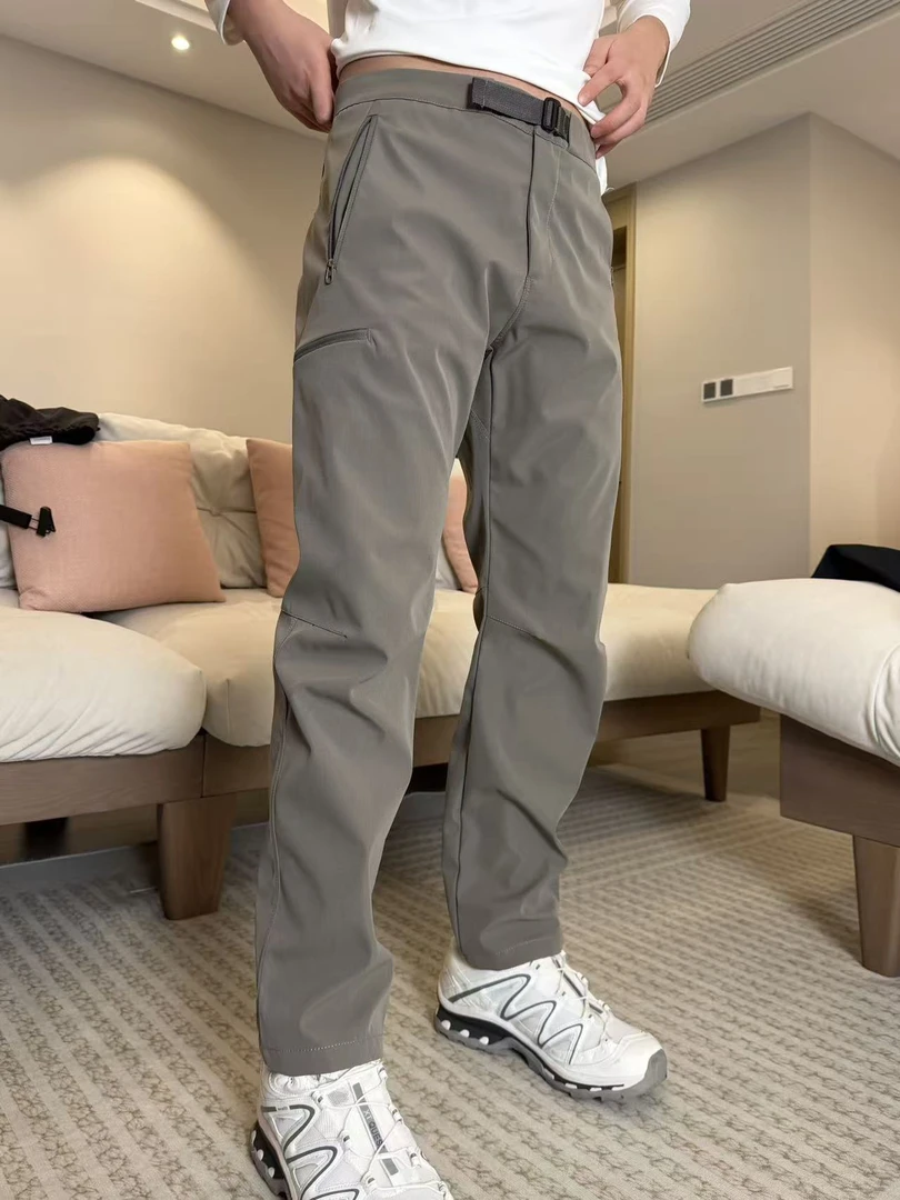 鸟！Gamma！加绒加厚秋冬季男女经典直筒防风百搭休闲裤运动裤显瘦