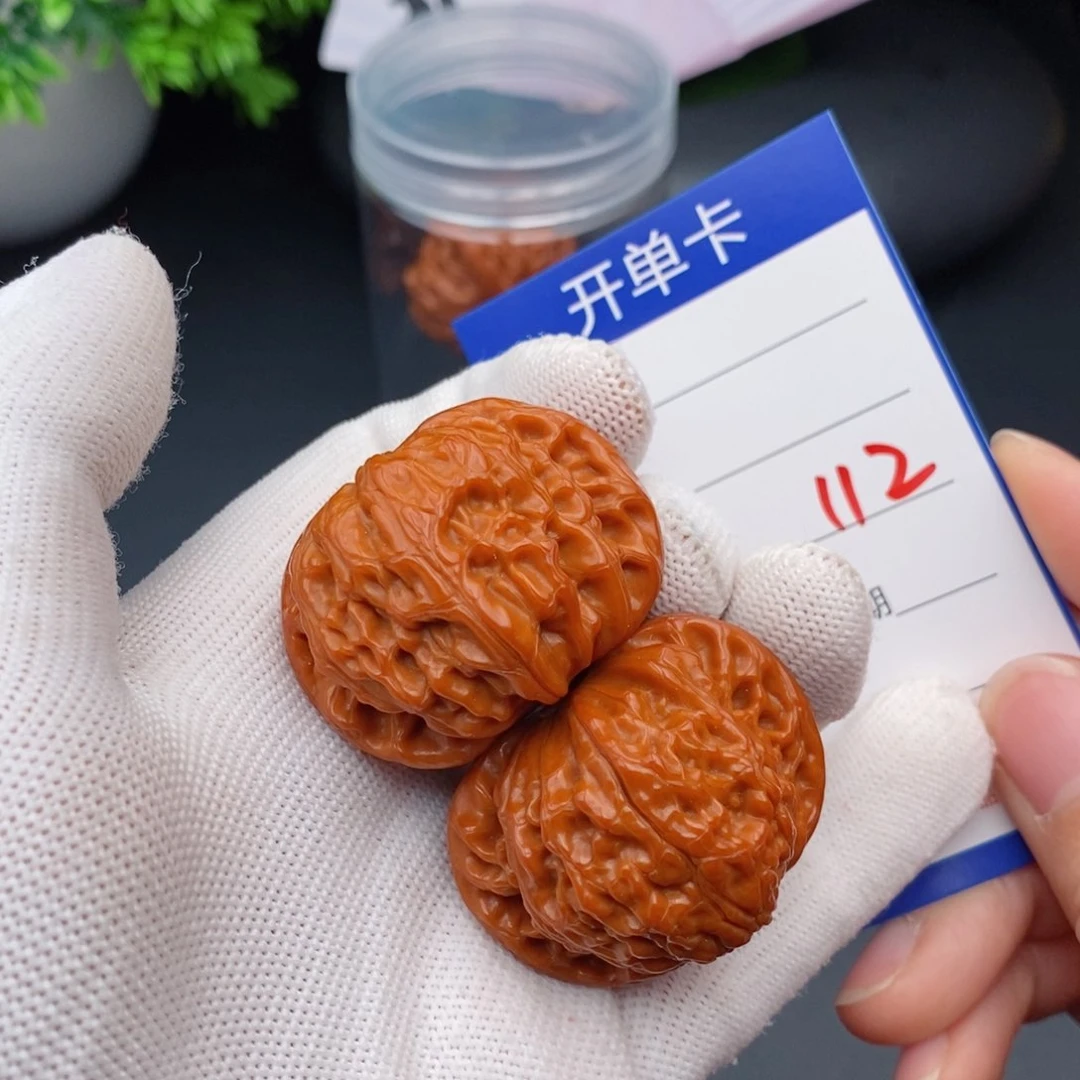 文玩核桃把件40磨盘112