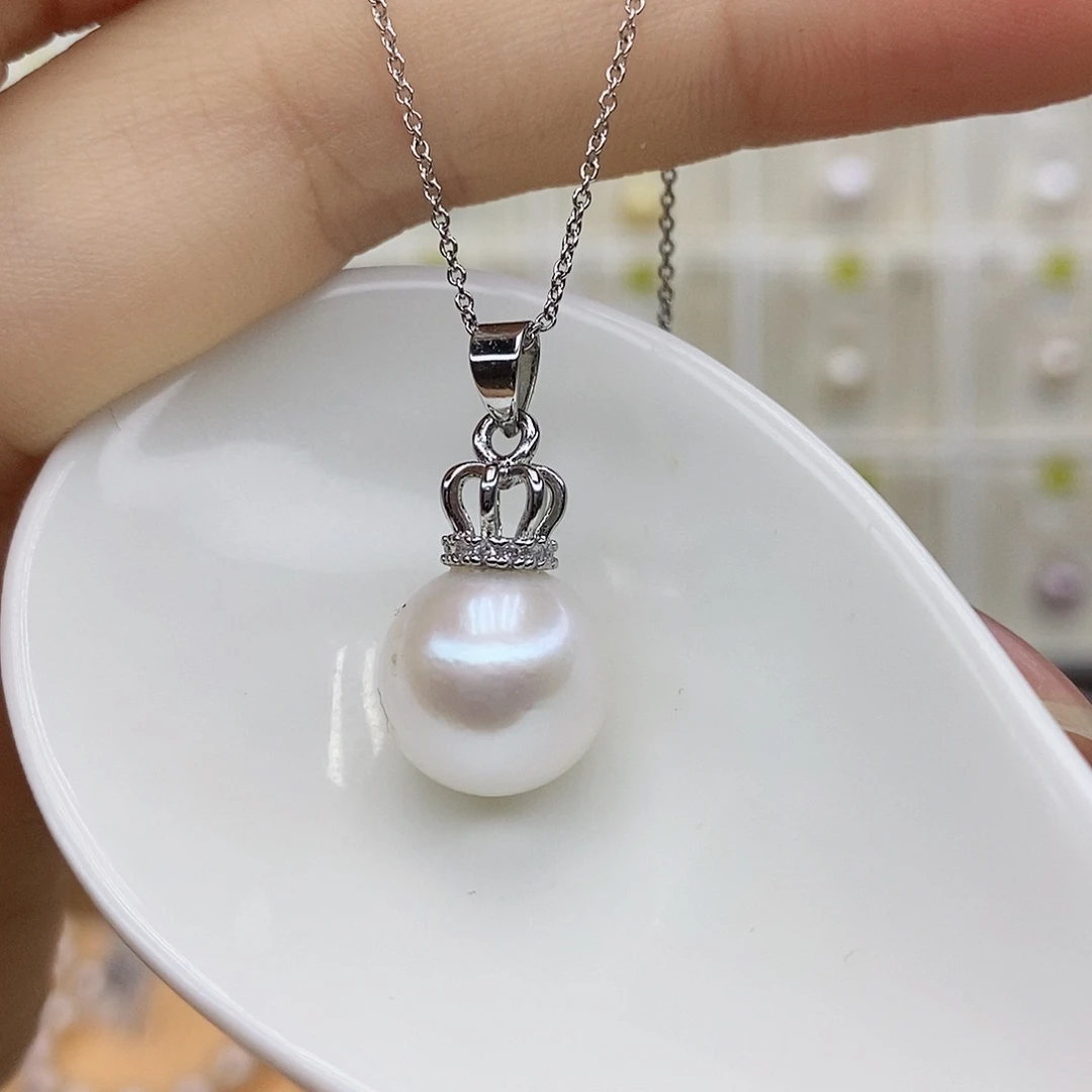 淡水珍珠颈饰合金