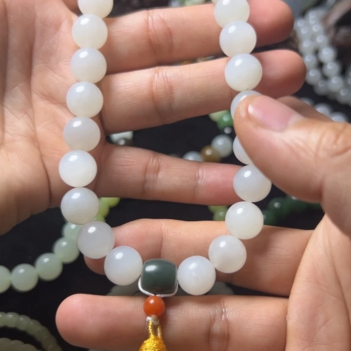 和田玉（糖玉）未镶嵌手串
