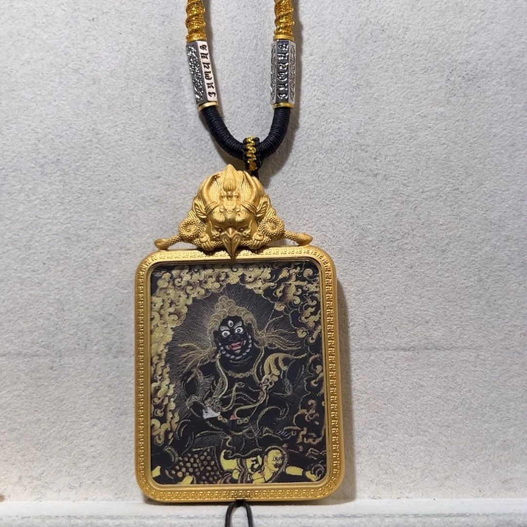 王***y吊坠单面定制 黑c