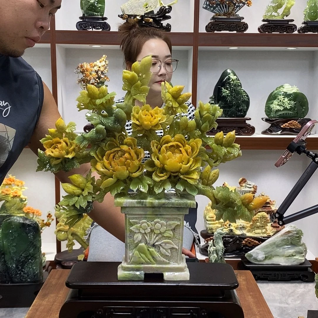 久****玉山水摆件 玄关摆件