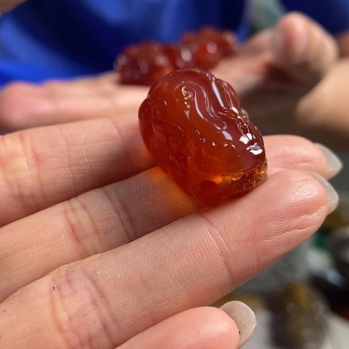 玛瑙/玉髓吊坠(不含链)未镶嵌