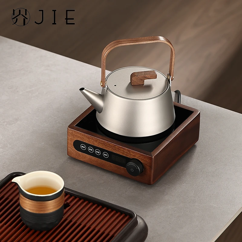 胡桃木电陶炉煮茶专用煮茶炉家用保温烧水大功率茶艺炉围炉煮茶炉