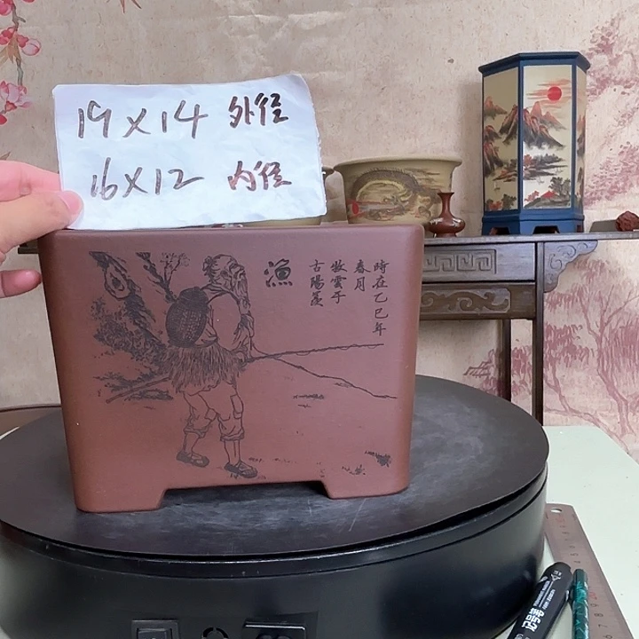 紫砂花盆宜兴紫砂