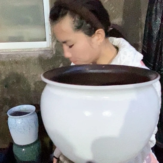 紫砂花盆正品口30高24