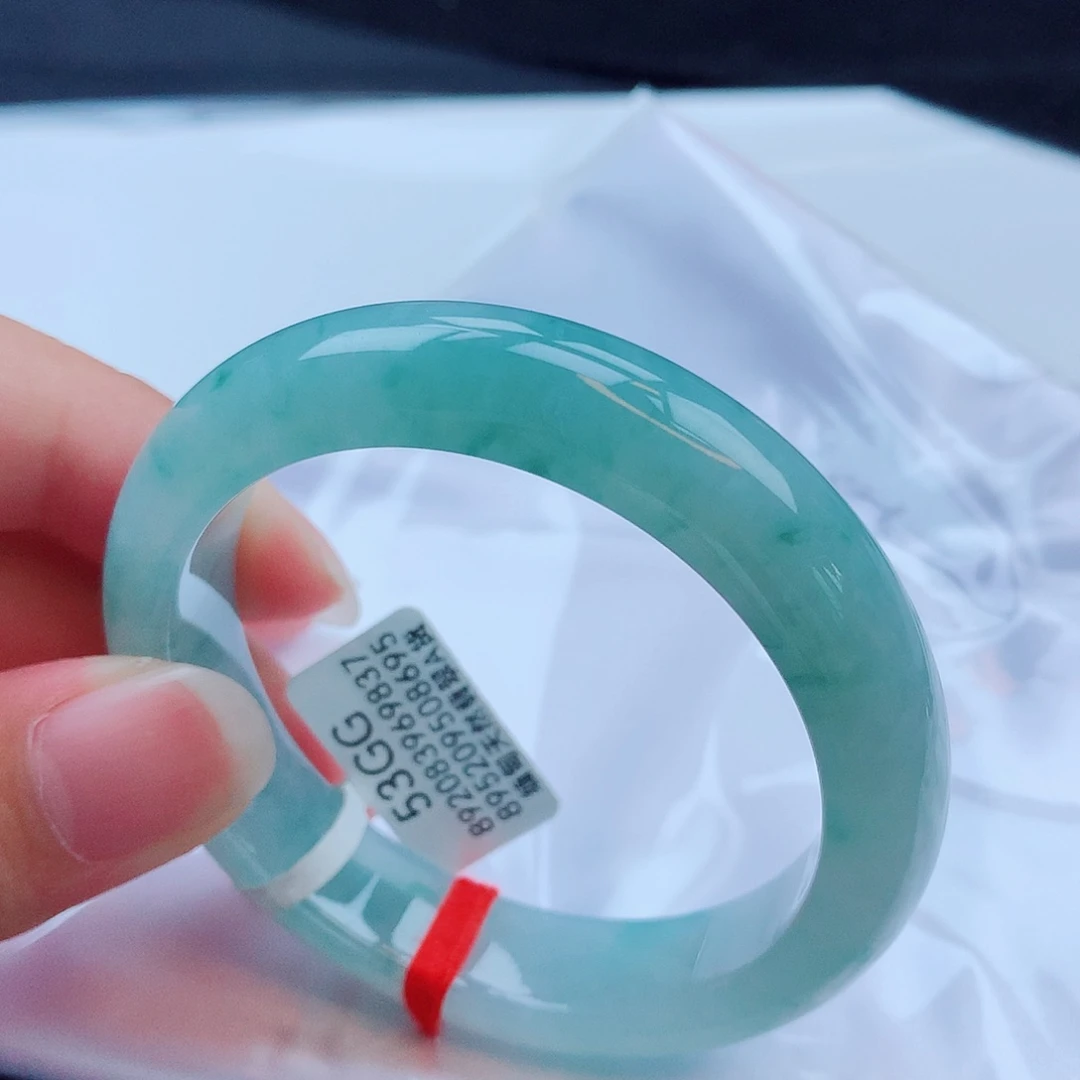 翡翠未镶嵌手镯天然缅甸翡翠A货手镯