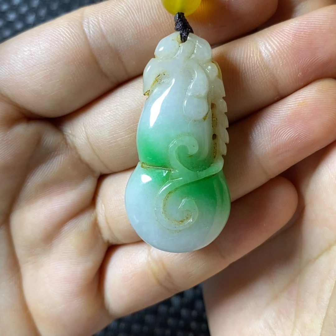 吊坠白玉菩提摆件