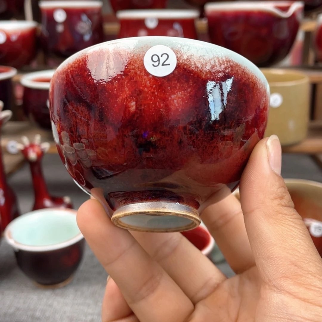 瓷片纯手工制作……微微瑕