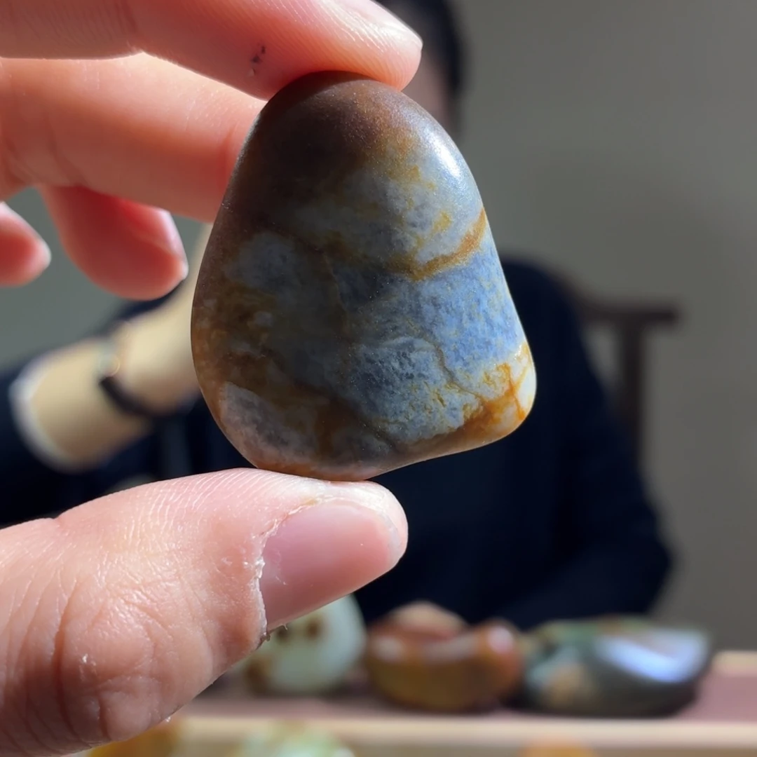 和田玉未镶嵌挂件29g
