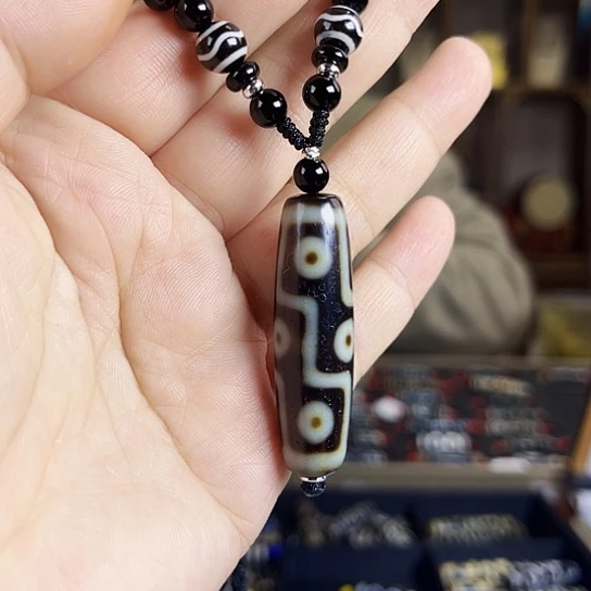 玛瑙/玉髓颈饰合金