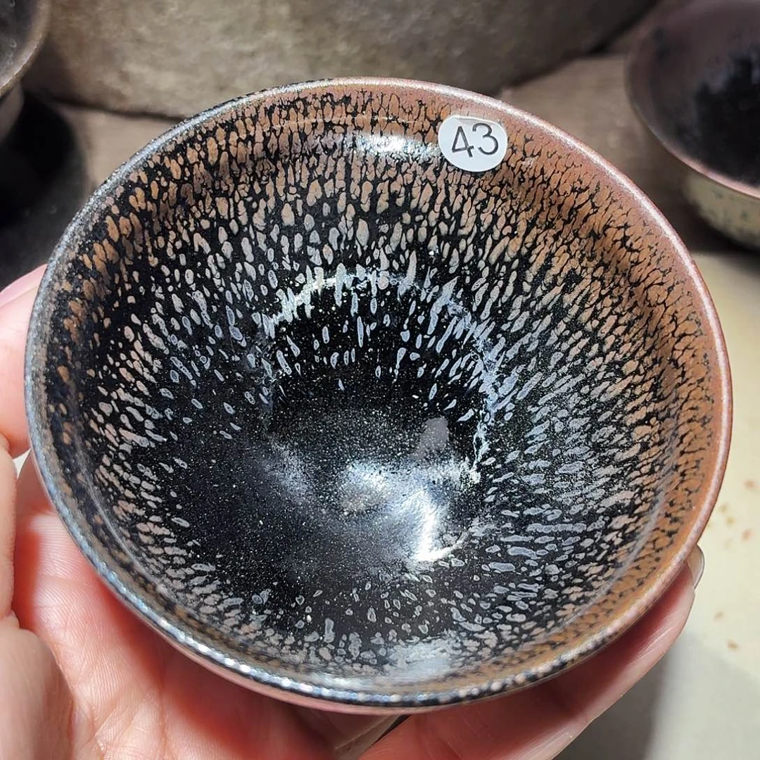 茶盏义兴龙窑建盏43微瑕