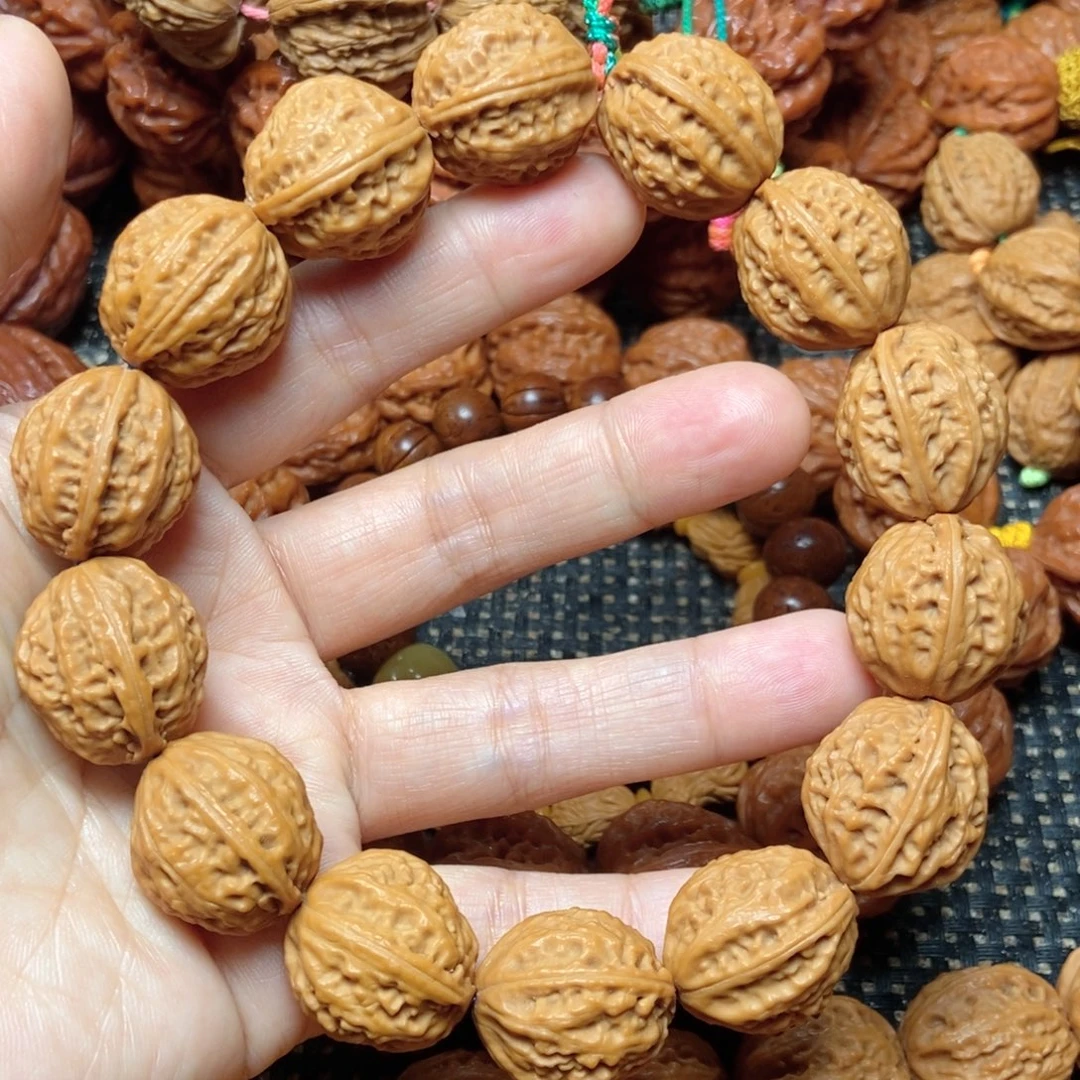 手串桃核粗筋手串