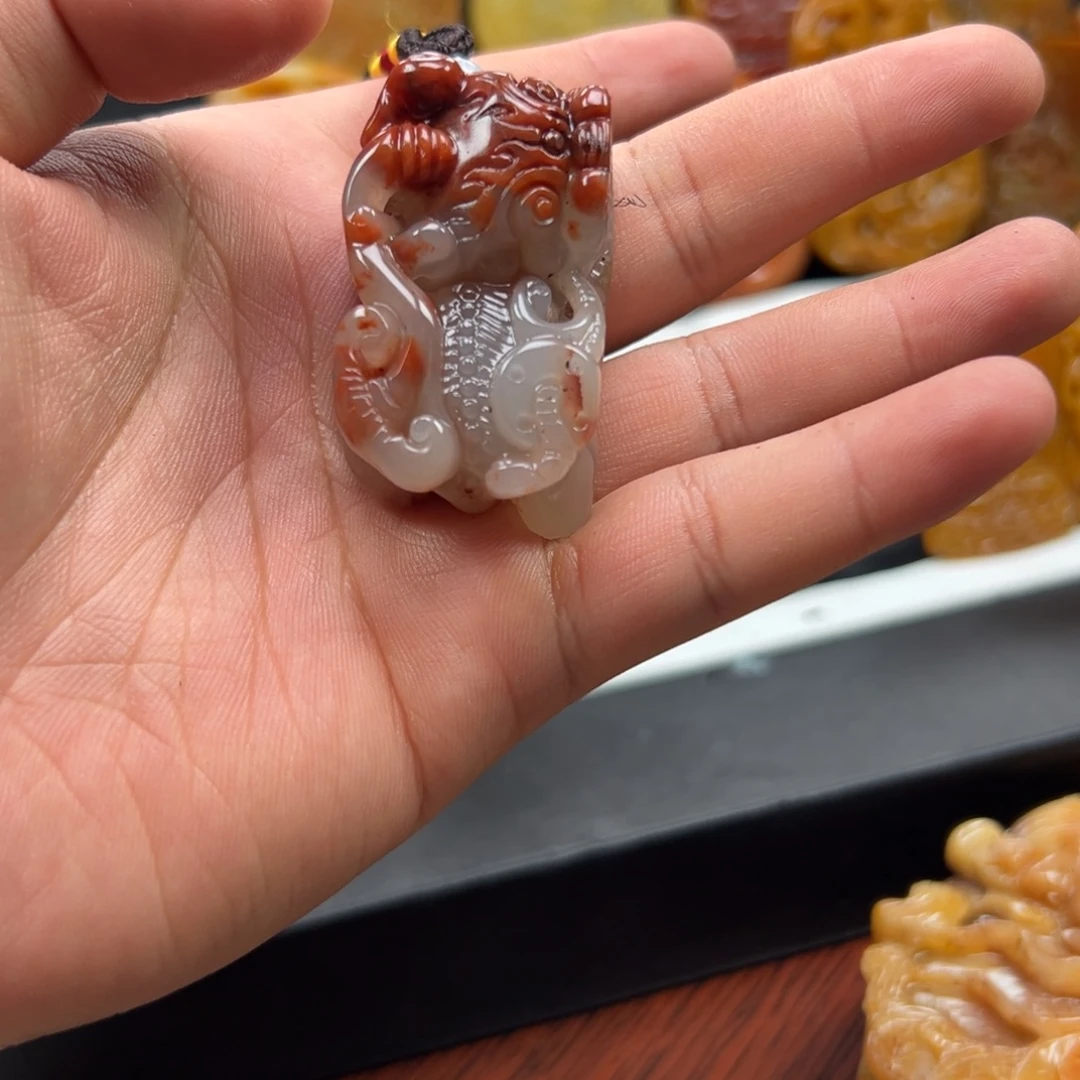 石英质玉（黄龙玉）未镶嵌多样性发货，发其一