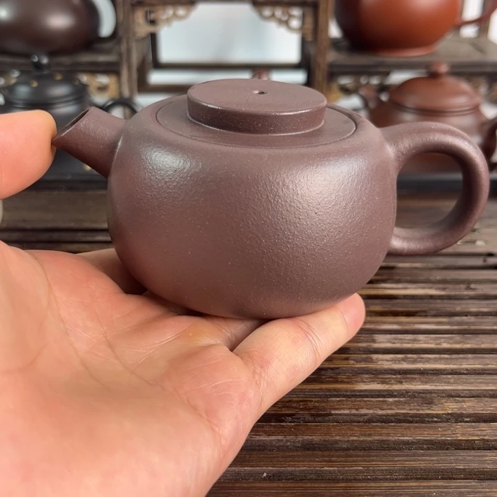 茶壶紫砂原矿紫砂手工制作