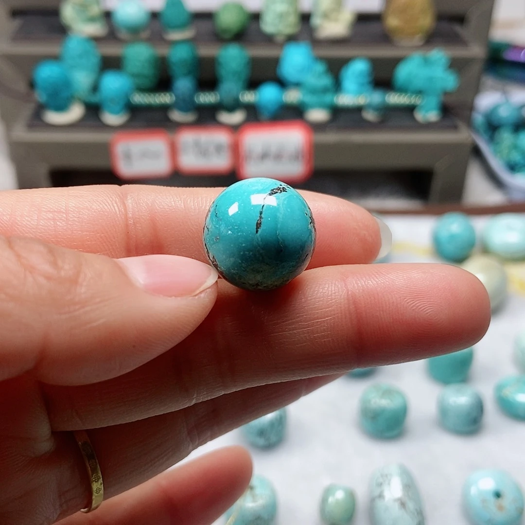 绿松石珠宝半成品未镶嵌