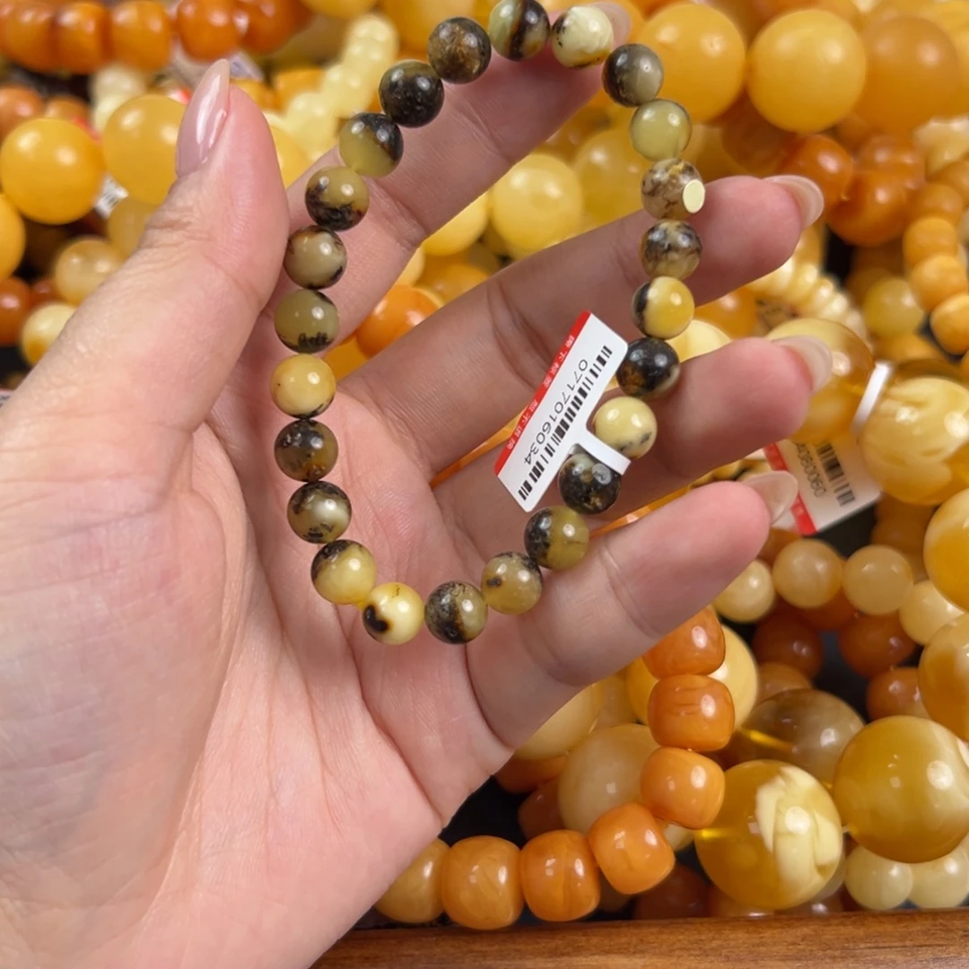 琥珀未镶嵌珠宝奇石