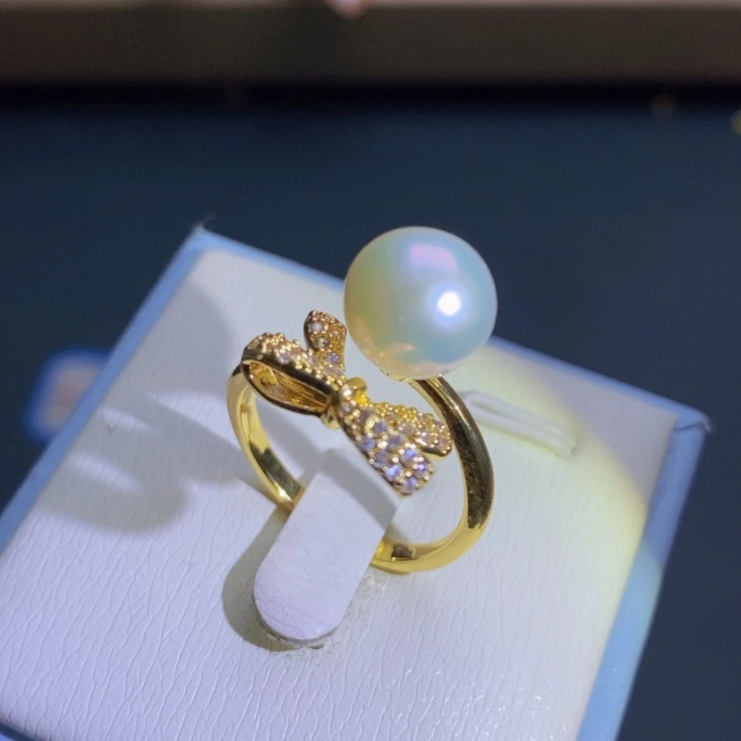 【闪购商品】淡水珍珠天然珍珠（微瑕）合金