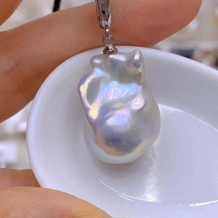 淡水珍珠吊坠(赠链)未镶嵌