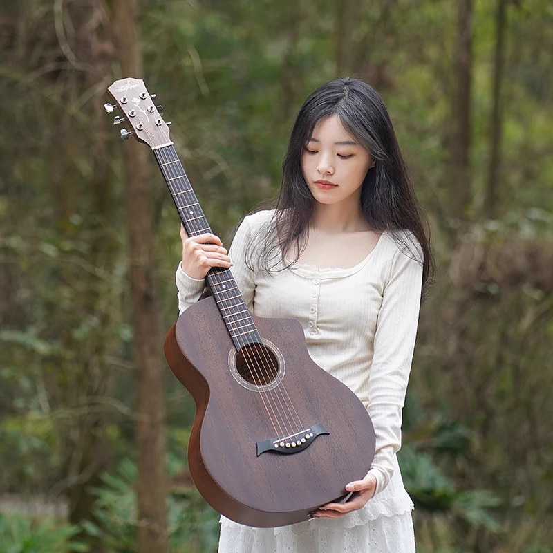 guitarist民谣吉他弹唱级初学者单板男生女生入门木吉他38寸41寸