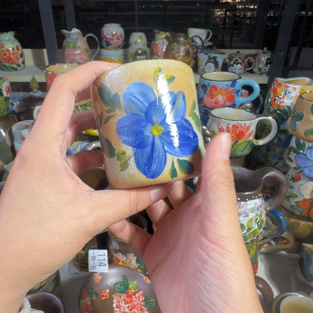 紫砂景德镇手工陶瓷釉下彩正品2