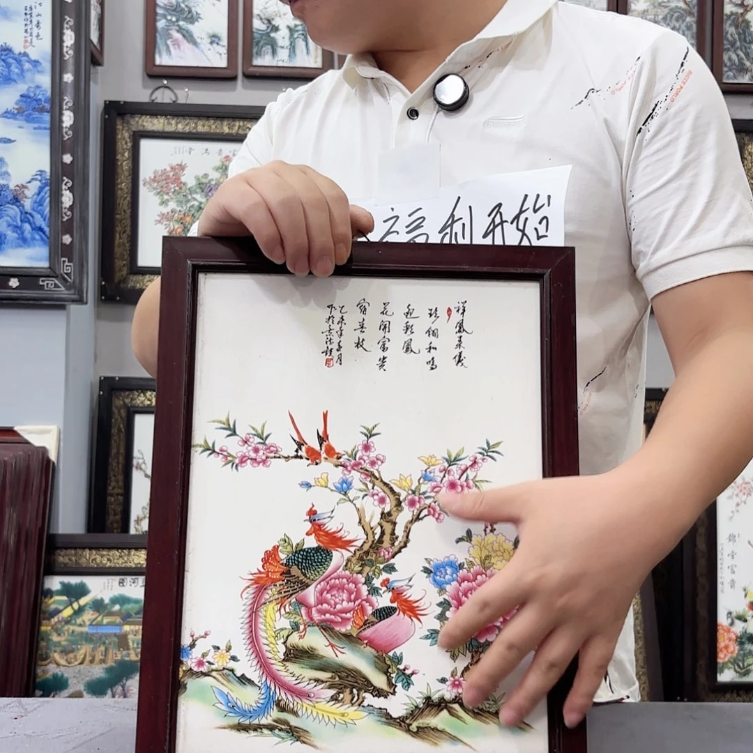 瓷版画景德镇瓷板画