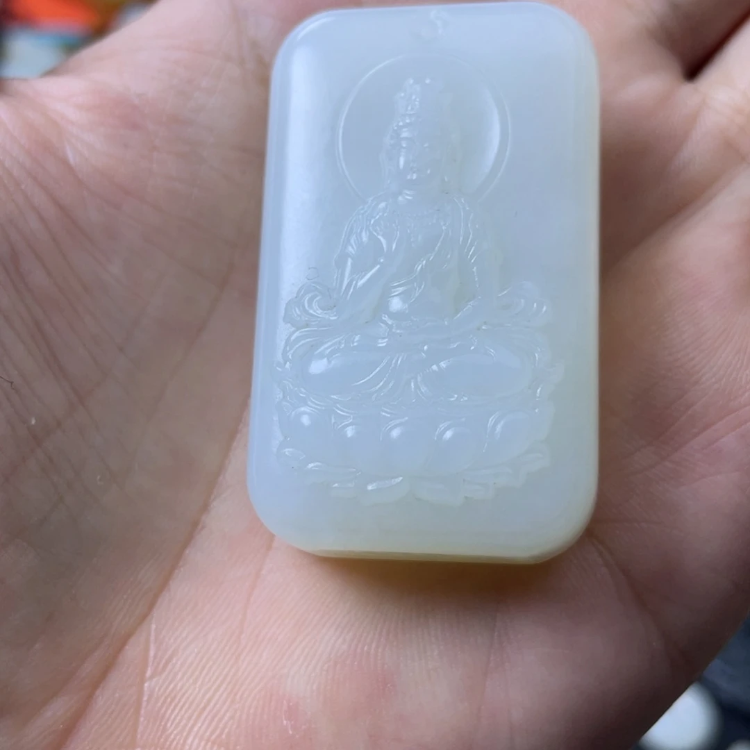 吊坠(不含链)未镶嵌和田玉雄*