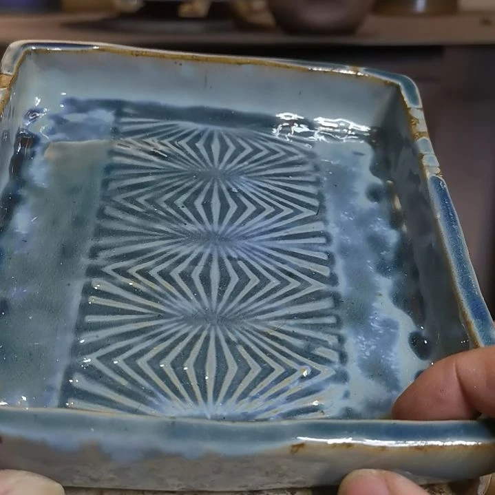 盘手工高温原矿窑变