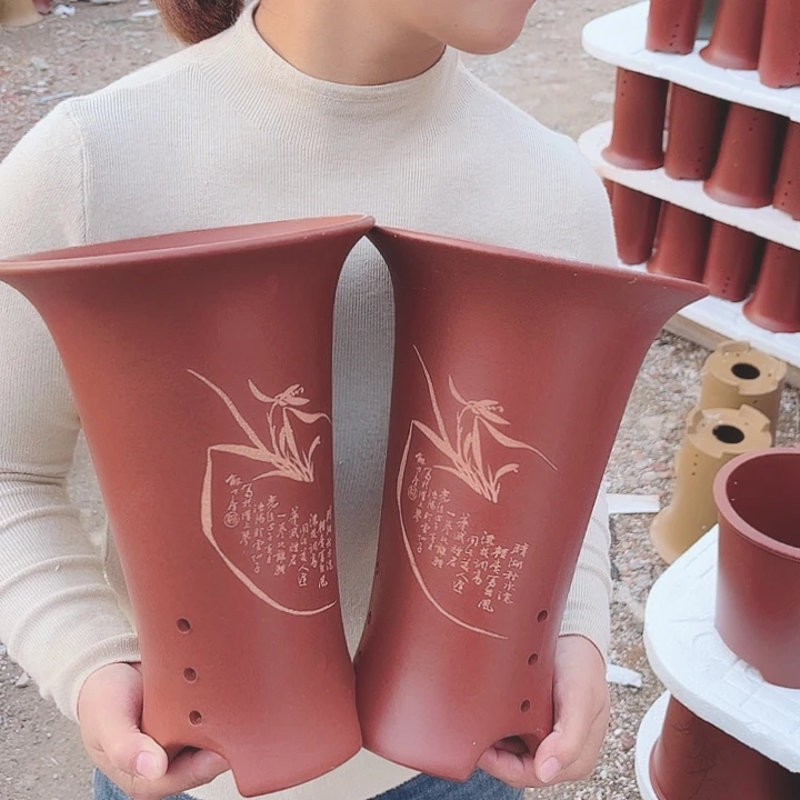 花盆紫砂宜兴紫砂精品花盆