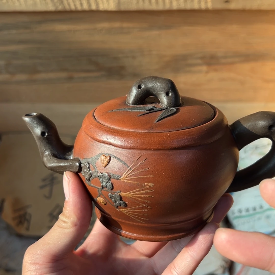 紫砂茶壶老厂紫砂壶一件！