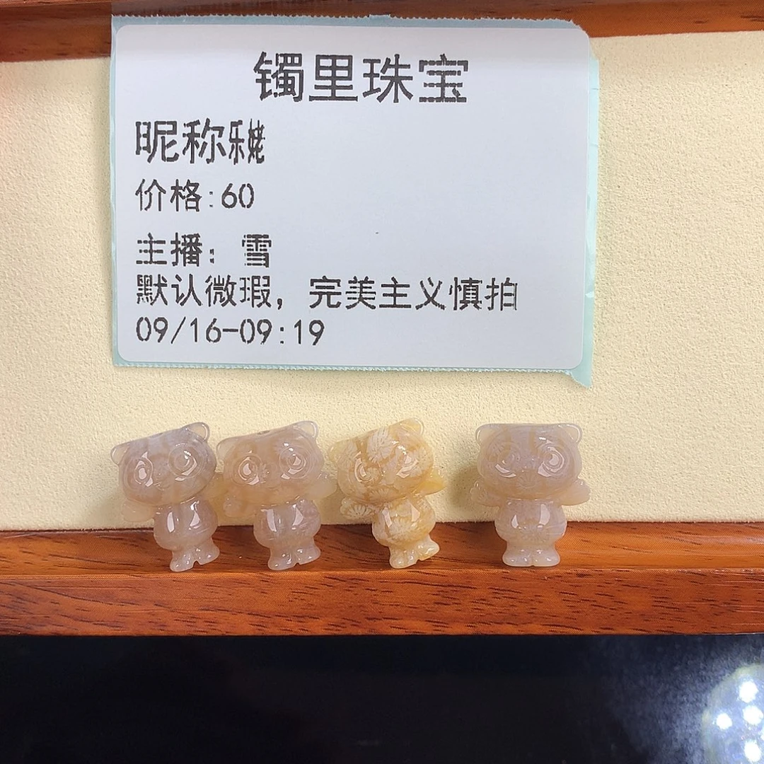 乐***姥吊坠(赠链)未镶嵌硅化珊瑚（珊瑚玉）