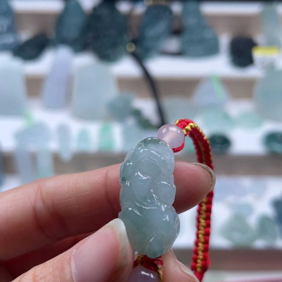 翡翠未镶嵌颈饰天然翡翠