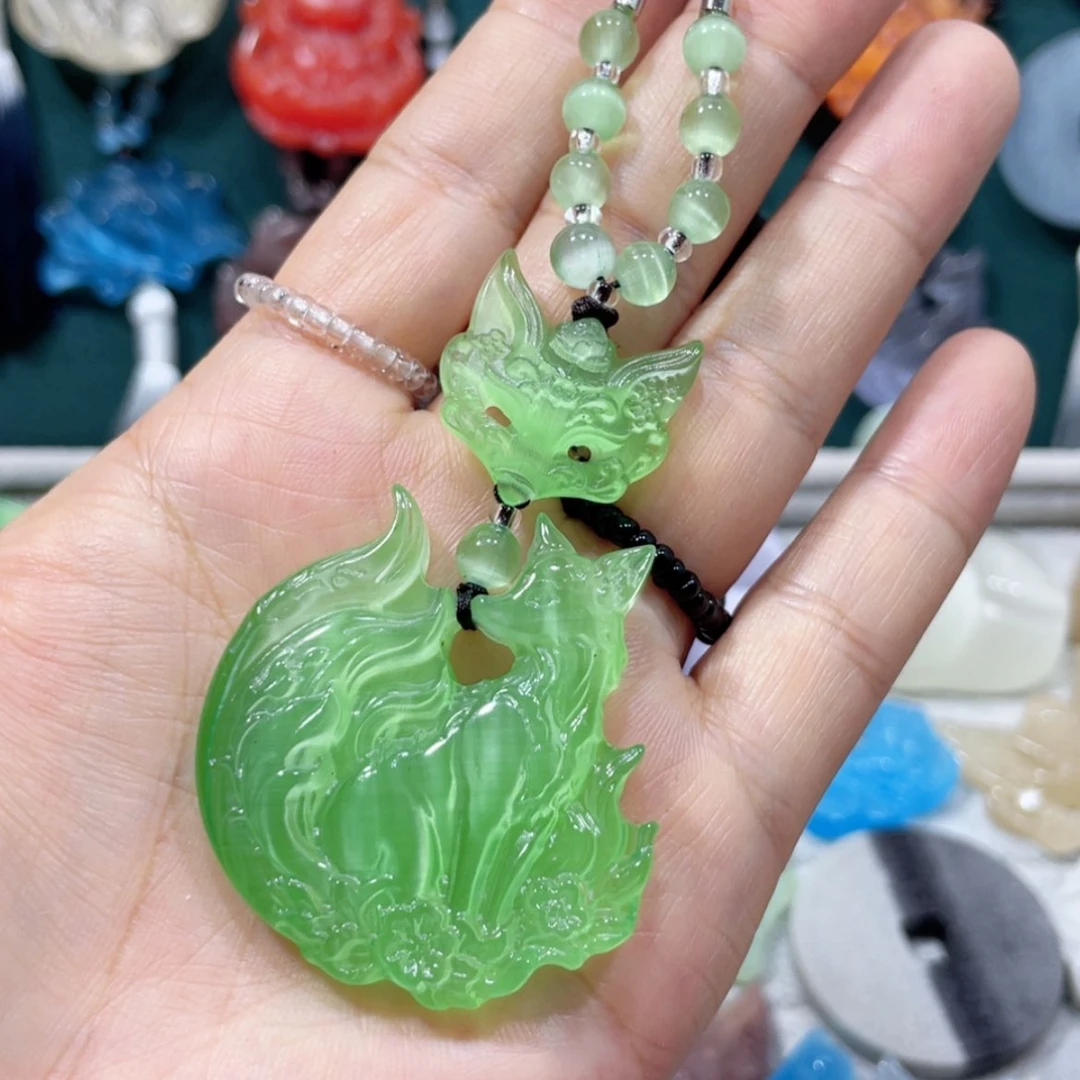 【闪购商品】未镶嵌岫玉颈饰15项链