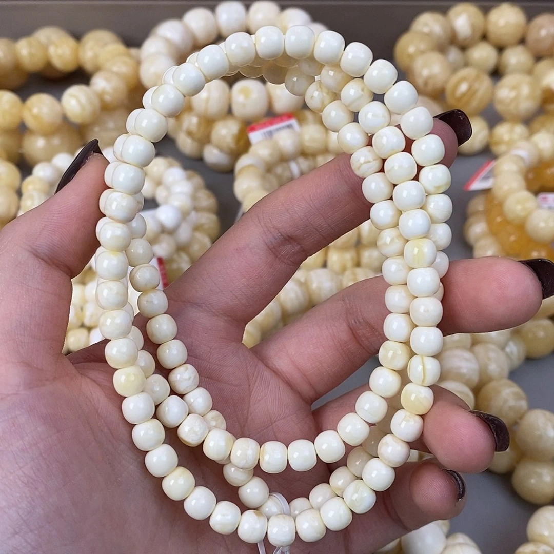 蜜蜡未镶嵌珠宝奇石6.5mm