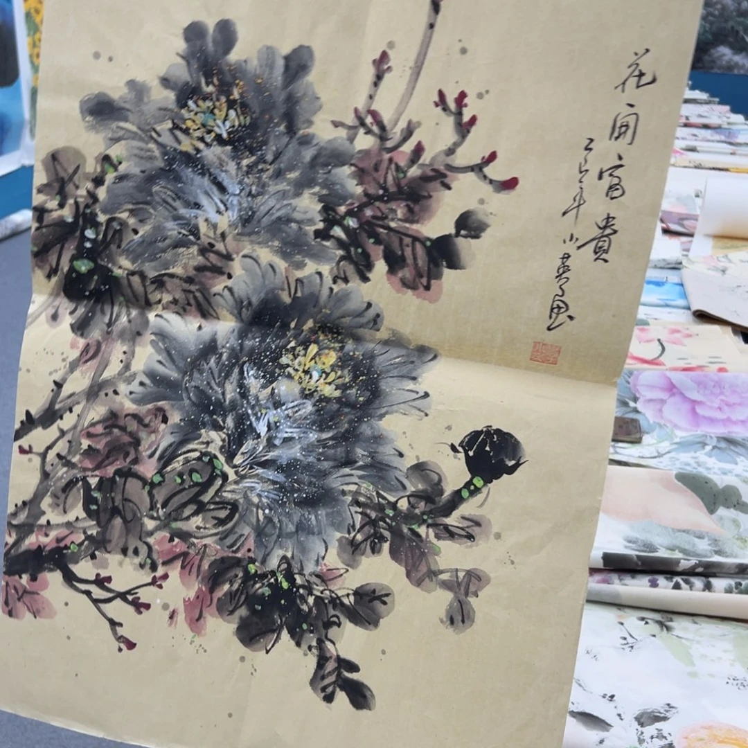 国画绘画作品请欣赏展示