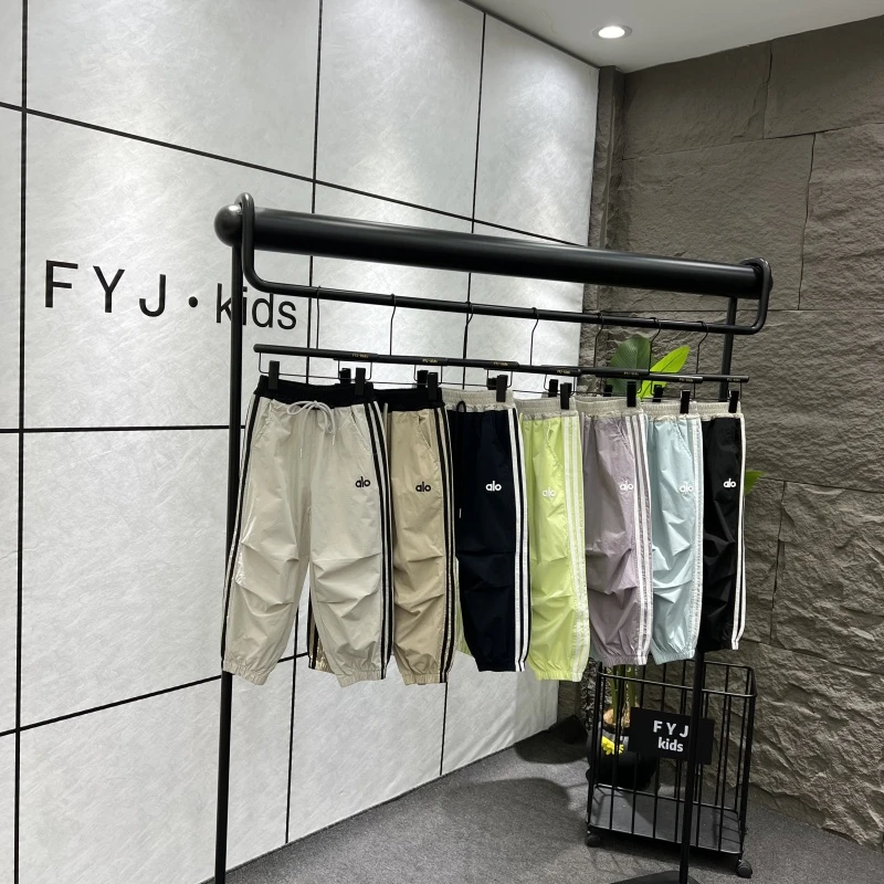 2025夏季童装爆款拉条速干裤FYJ1166【菲阳家】
