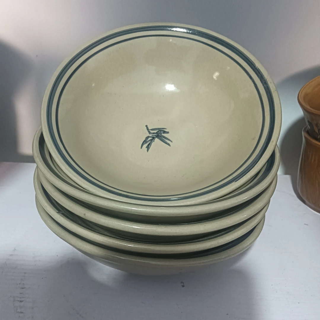 磁州窑陶瓷陶瓷陶瓷陶瓷微瑕品4个