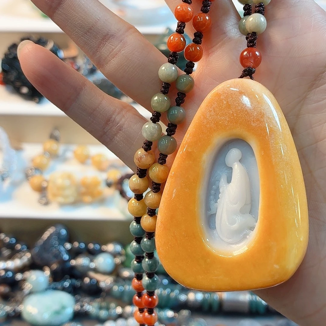 T****翡翠未镶嵌手链手串