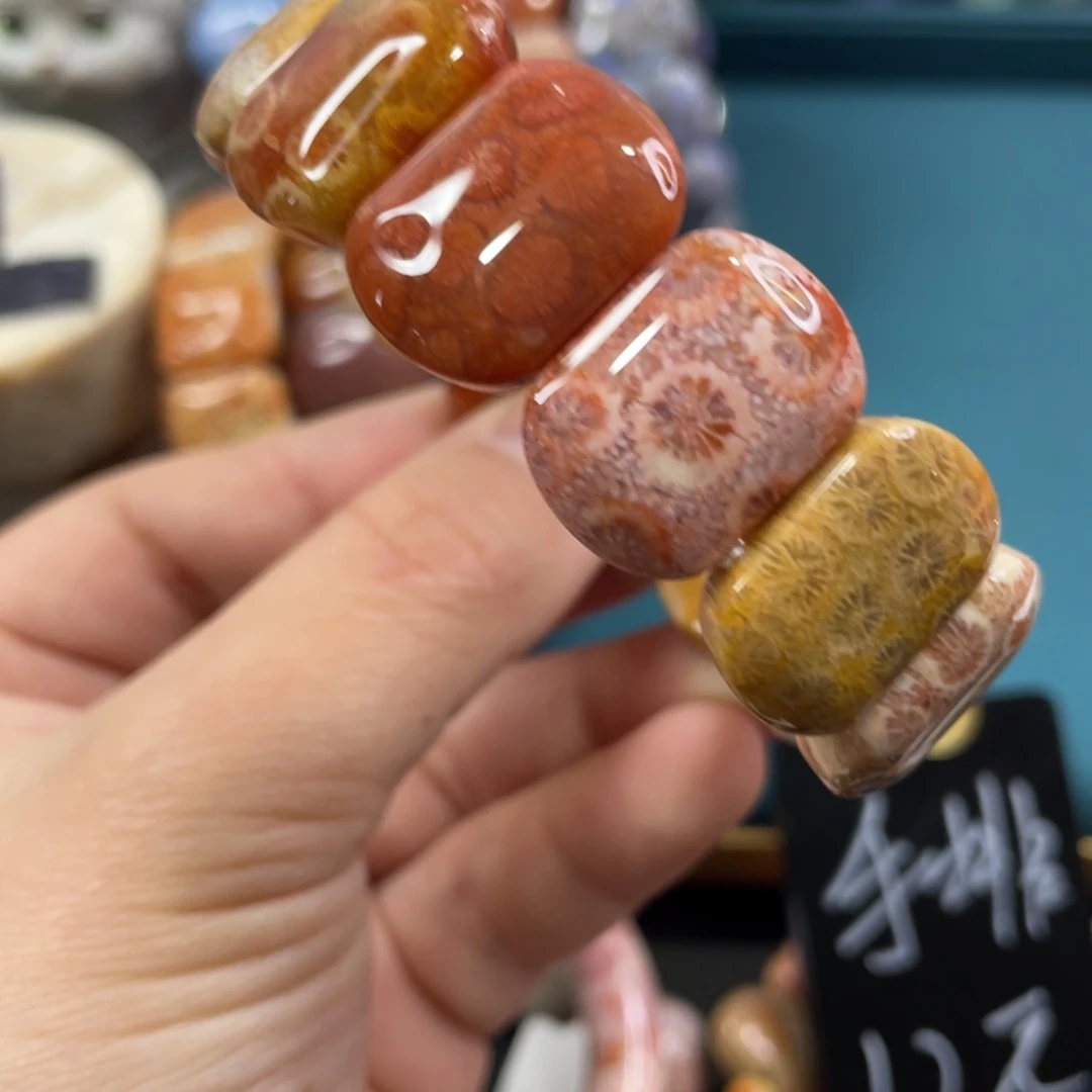 未镶嵌手镯硅化玉