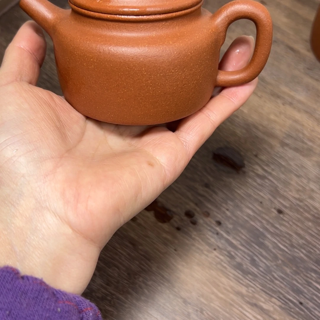 段泥茶壶歳*红降坡德钟150cc
