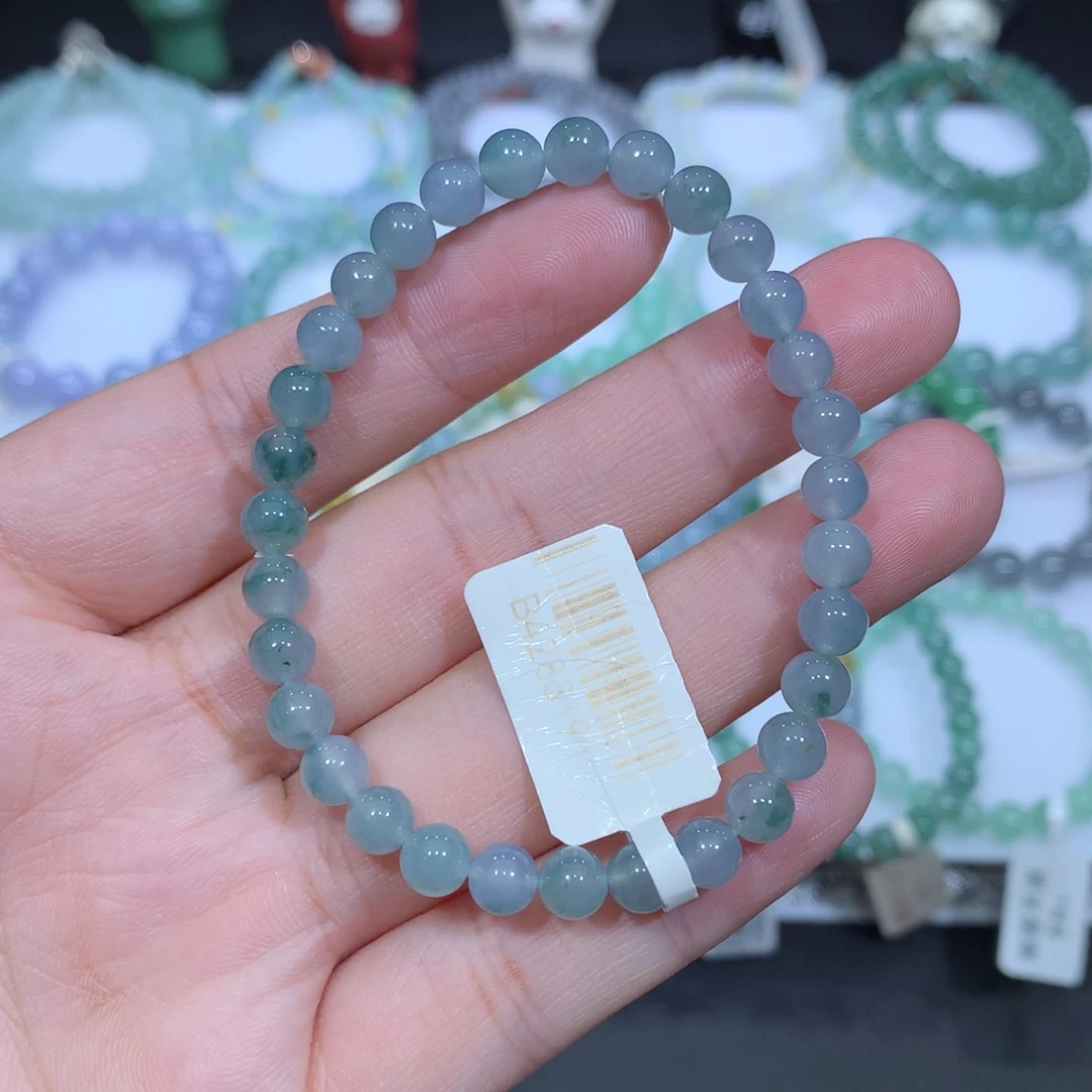 翡翠未镶嵌手串天然