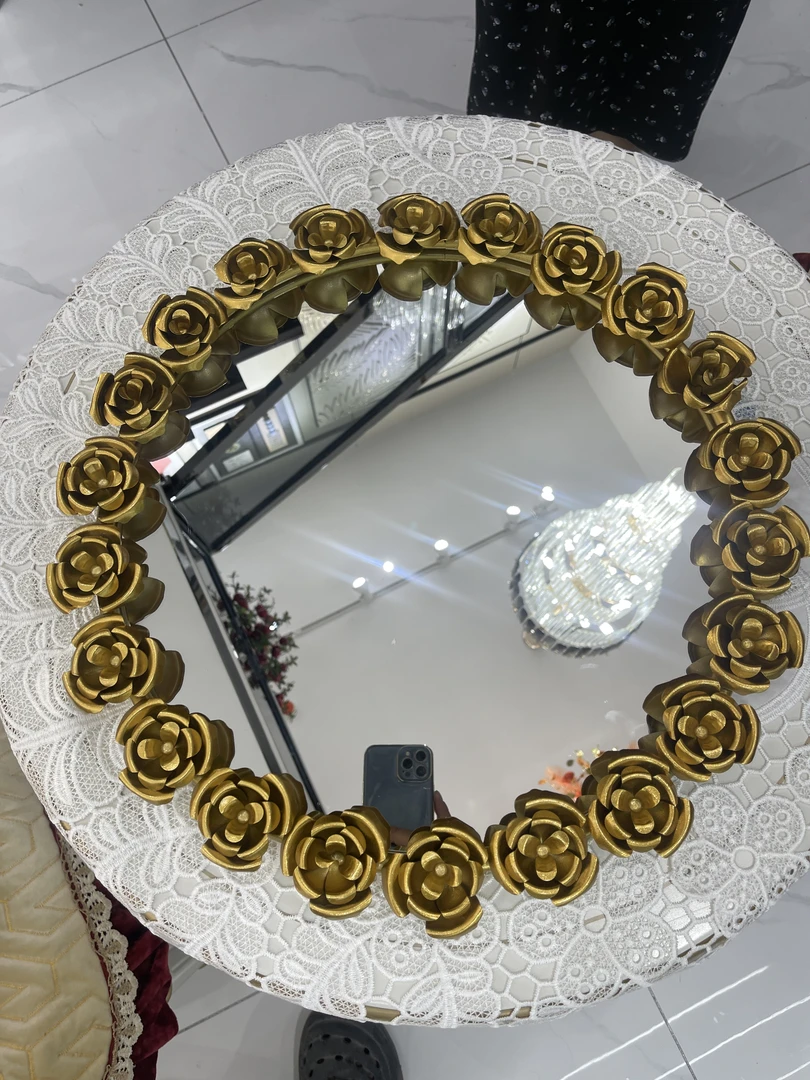 7857结婚合金镜子手工蝴蝶8956化妆镜拍照欧式装饰