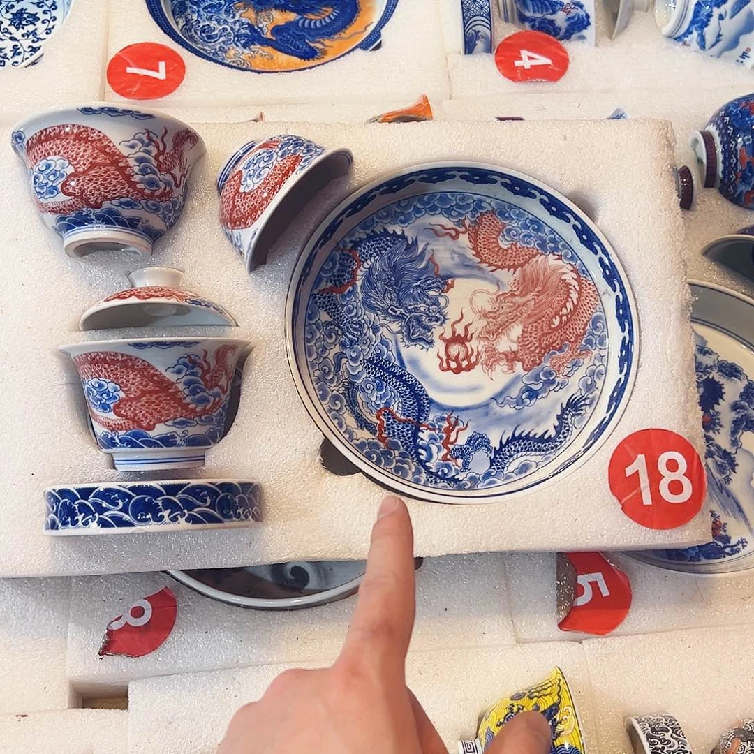 双龙戏珠五件套7272882828