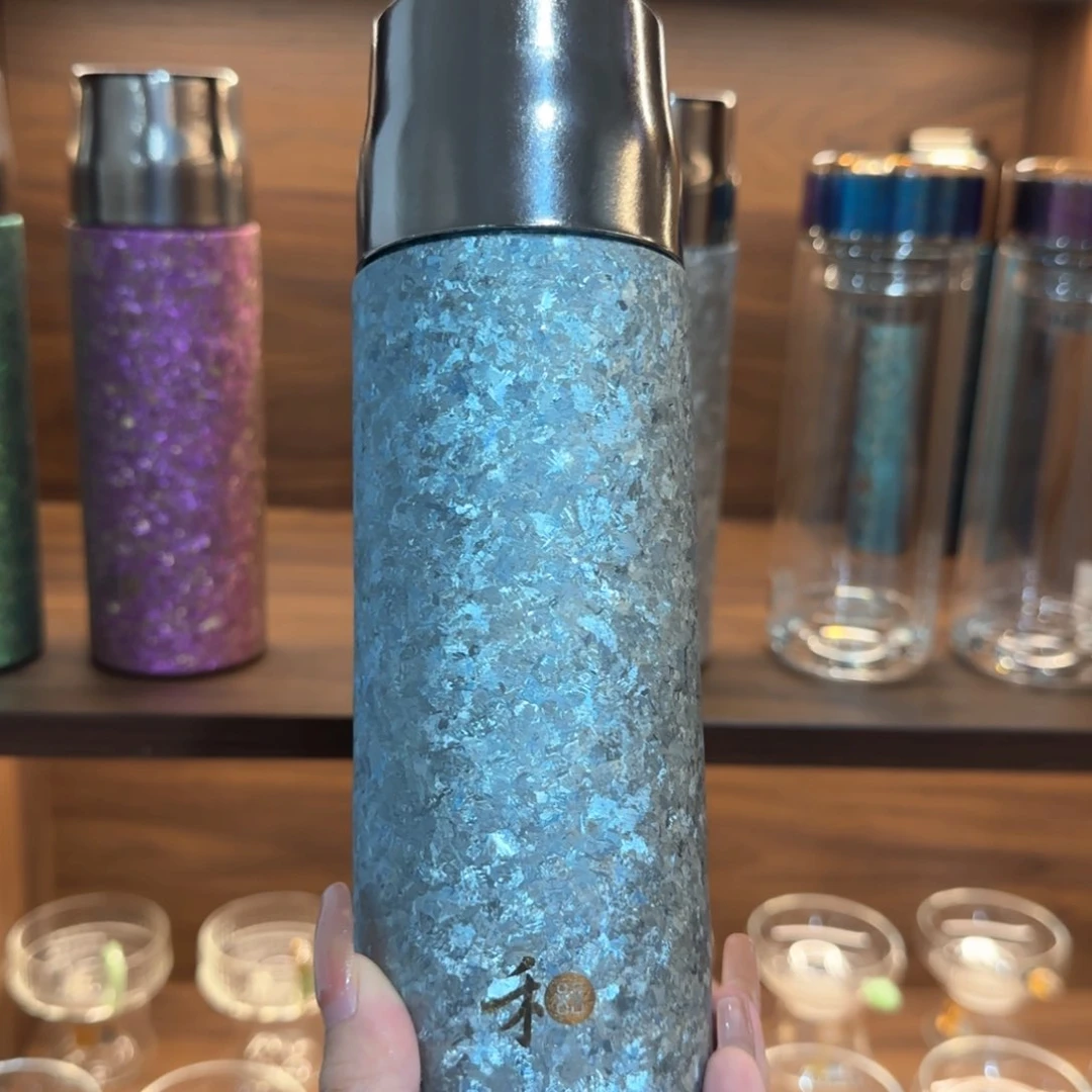 禾器如影随形钛杯蓝色500ml
