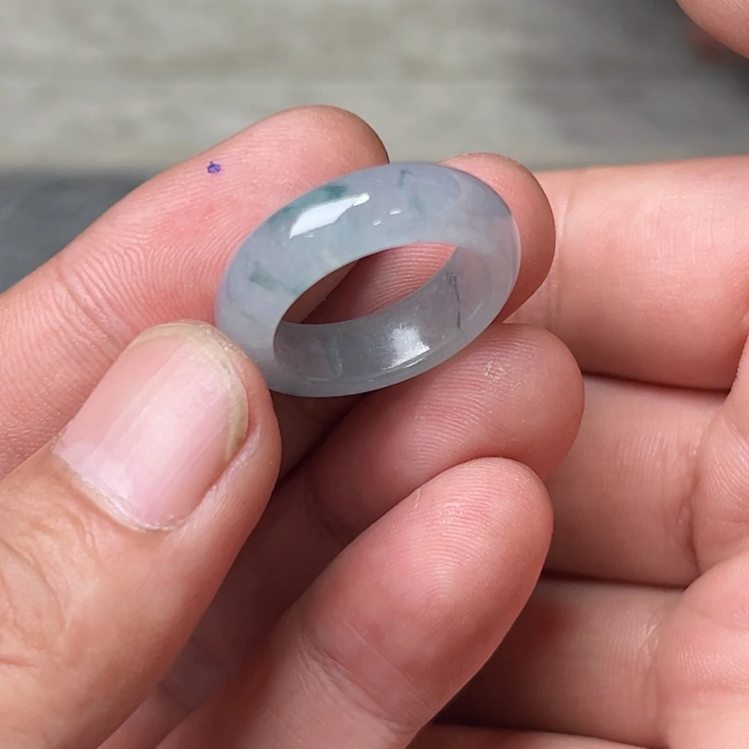 定制翡翠未镶嵌圈口18