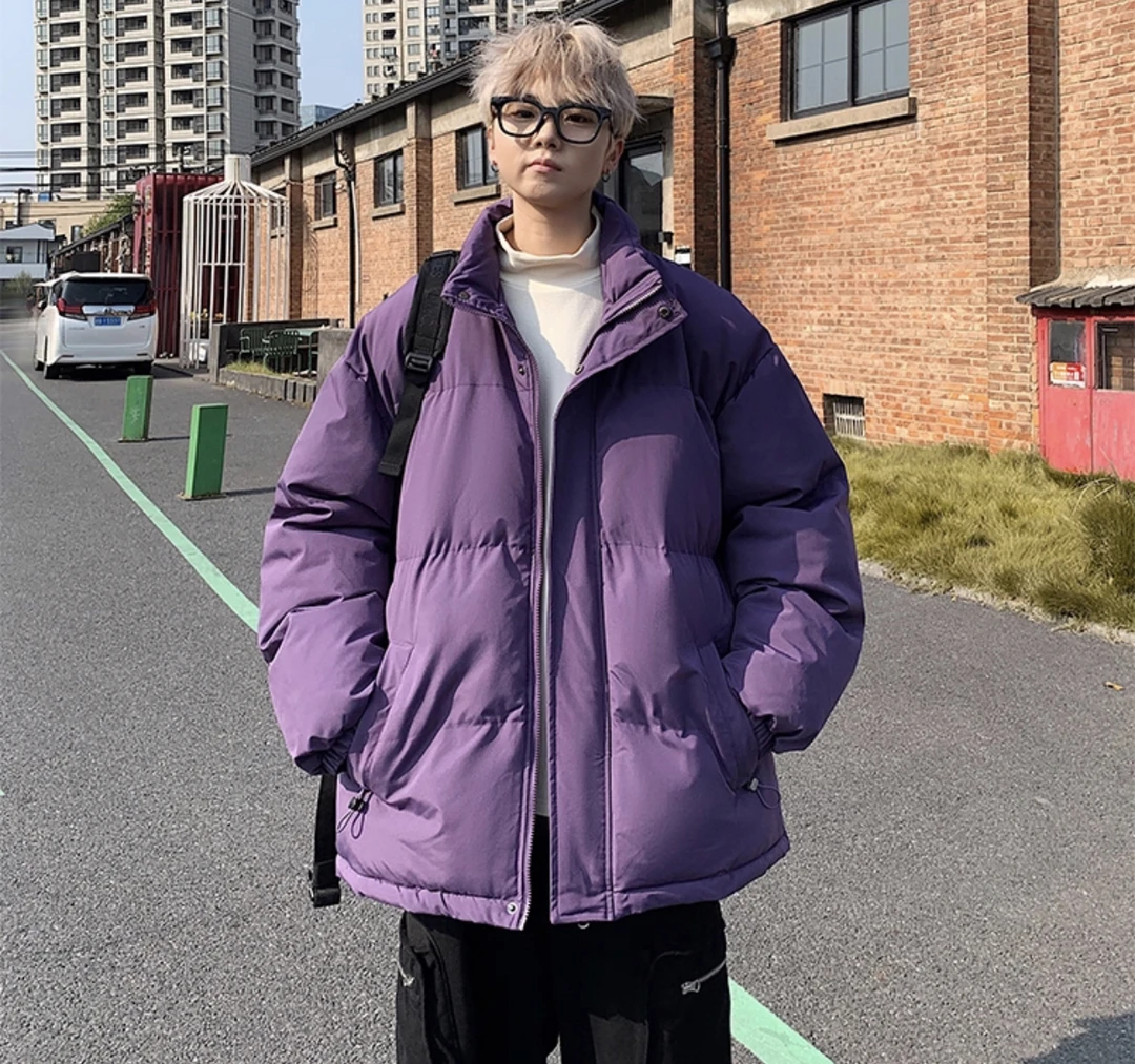 701冬季三防面料宽松版棉服男女同款棉衣