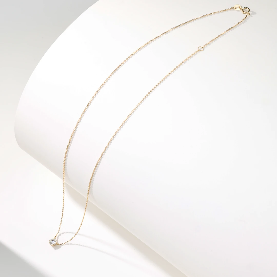 【举石臻选】TA0726-1204-35钻石项链18k（一件/长约40+5cm）H